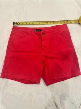 Lee Midrise Fit Pink Chino Shorts - Size 8